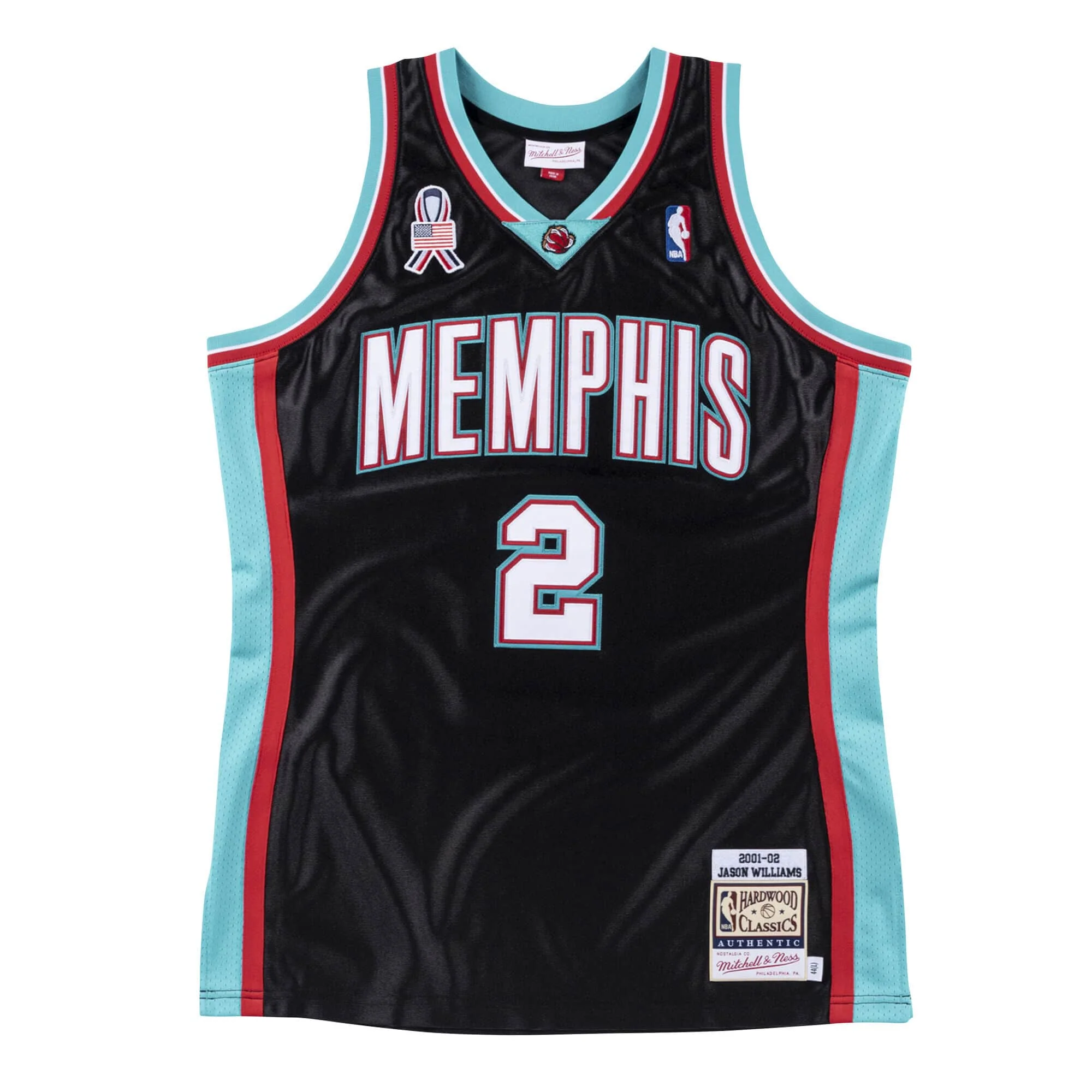 Memphis Grizzlies 2001-02 Jason Williams Jersey MN
