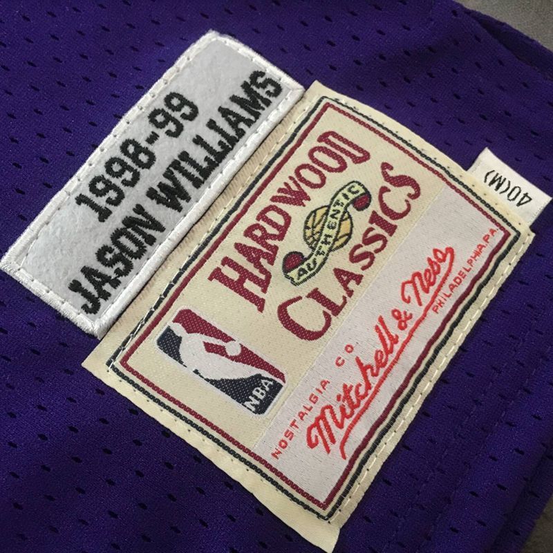 Sacramento Kings Jason Williams Purple 55 MN