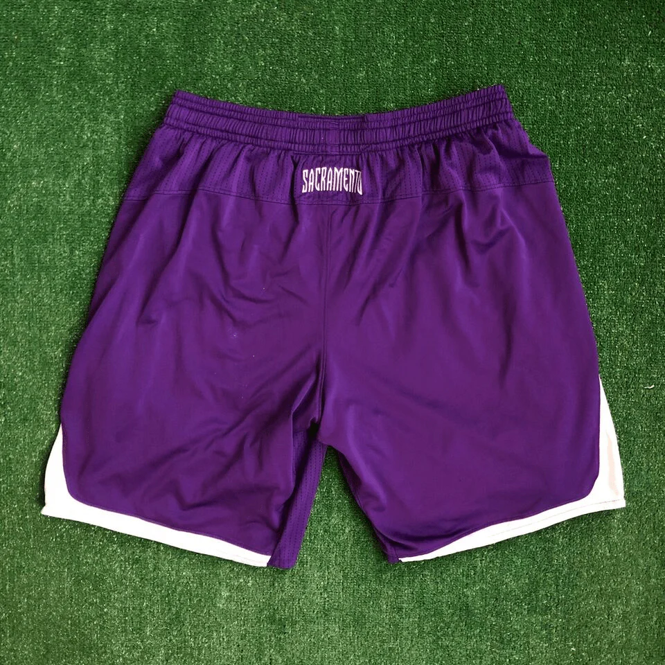 2014 Sacramento Kings Authentic Adidas NBA Pro Cut Game Worn Shorts