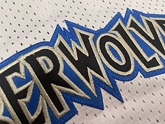 Kevin Garnett Minnesota Timberwolves 21 White MN