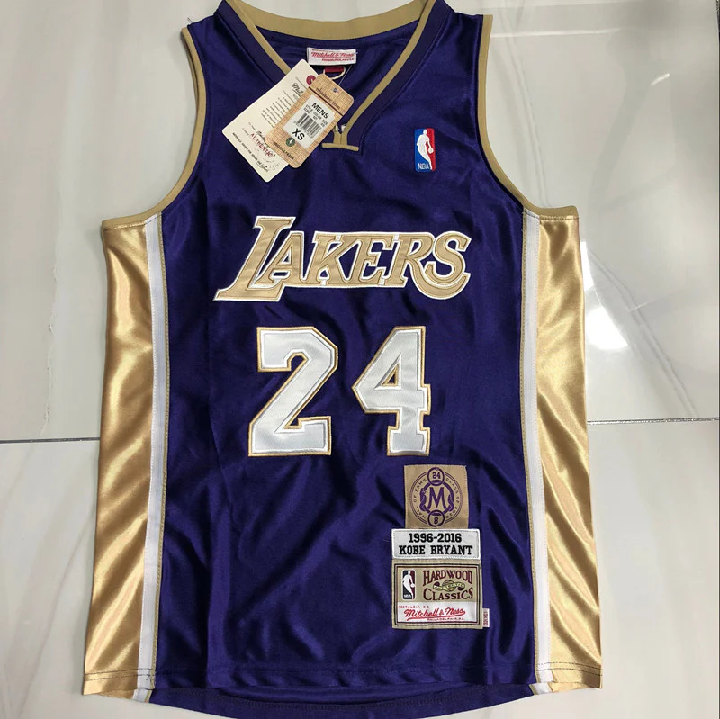 LeBron Bryant Los Angeles Lakers Purple 24 MN